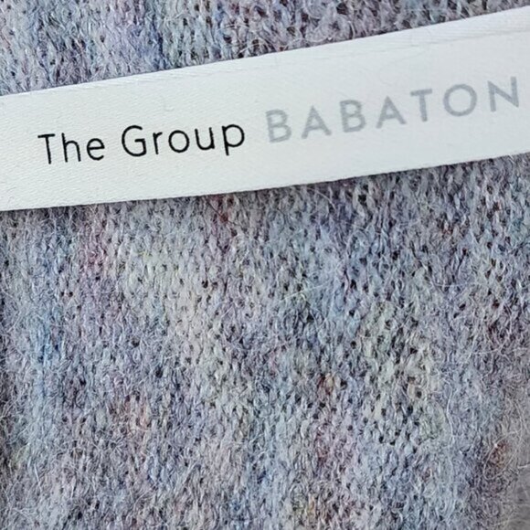 The Group Babaton Lavender Speckle Alpaca Wool Blend Thurlow Sweater - Picture 6 of 8